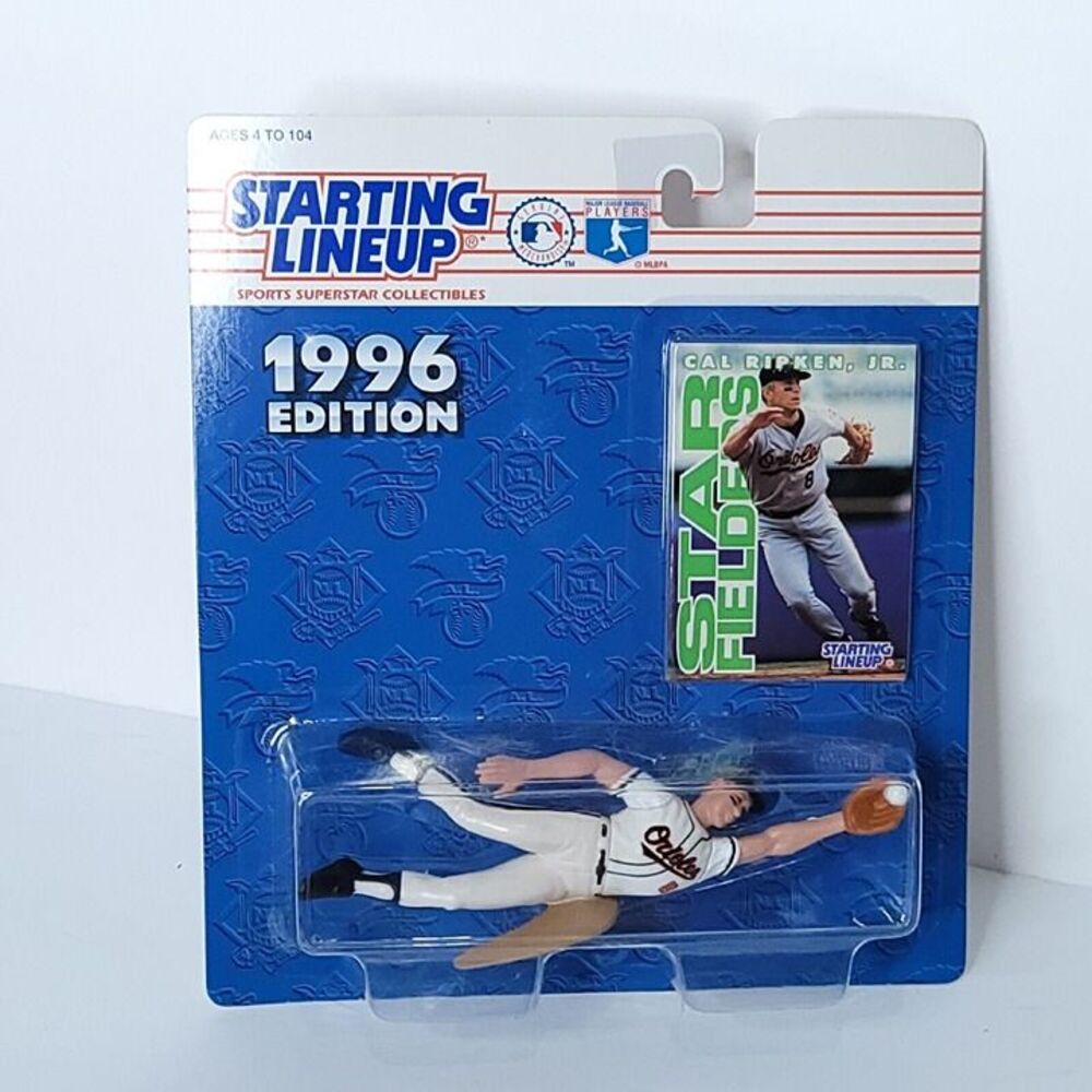 Starting Lineup MLB Lasting Leaders CAL RIPKEN JR Figure & Card 1996 Edition NEW